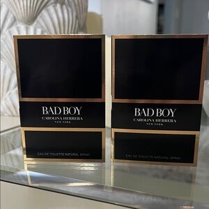 TWO BAD BOY SAMPLE SPRAYS-NEW